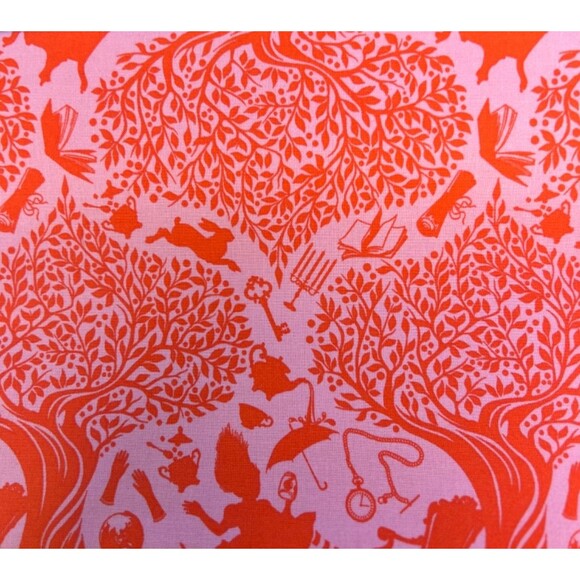 Tula Pink Curiouser & Curiouser Down The Rabbit Hole Daydream Cotton Fabric Yard - Picture 1 of 2